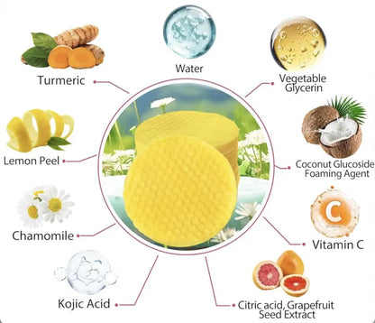 Turmeric and Kojic Acid Intimate Brightening Pads