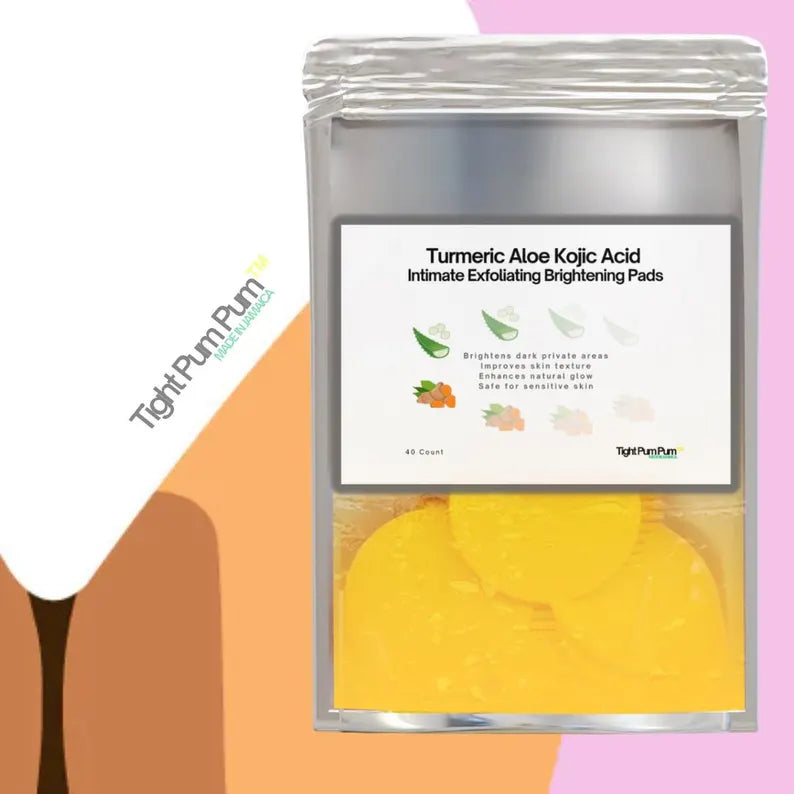 Turmeric and Kojic Acid Intimate Brightening Pads