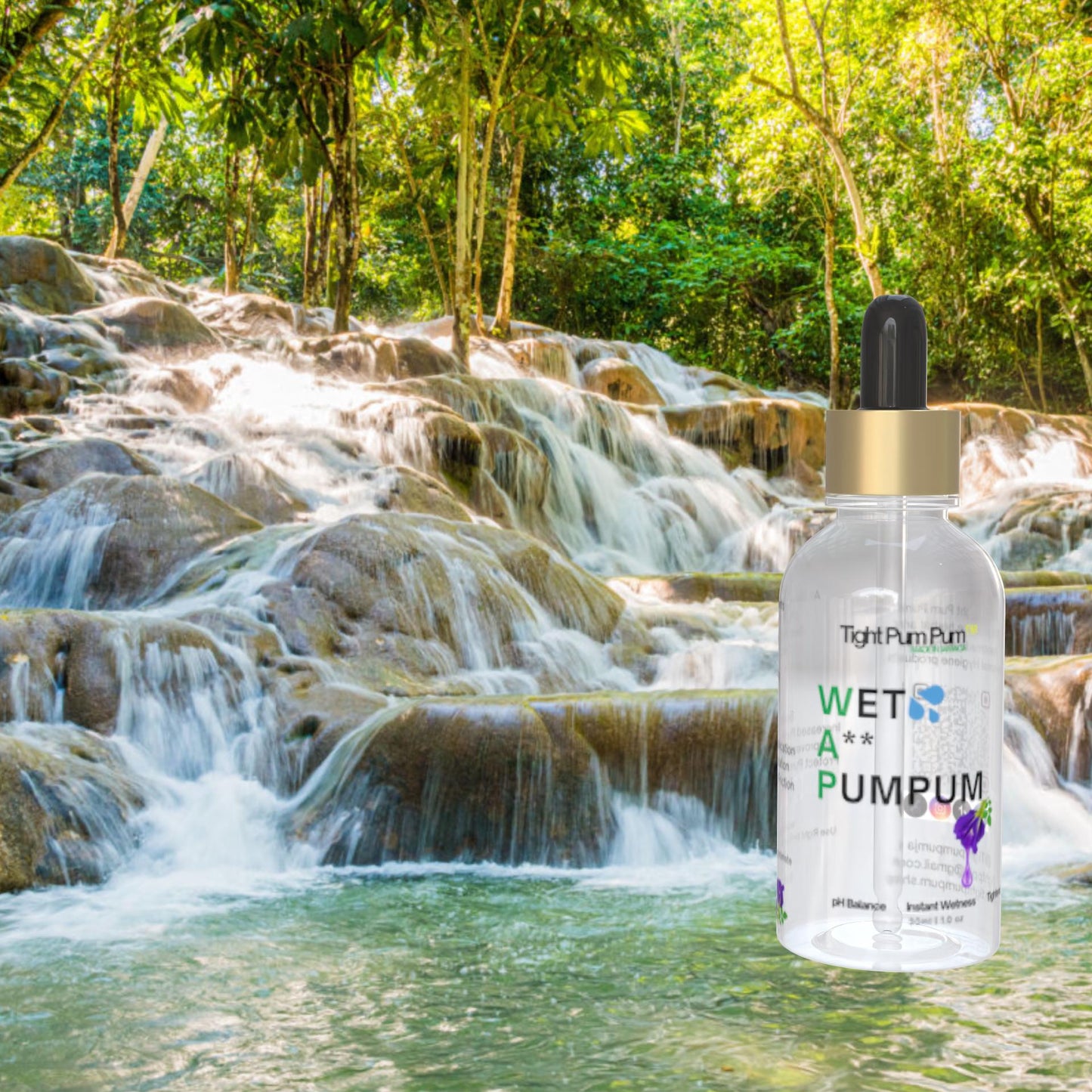 Pum Pum Wet Lubricant Gel 1 Fl oz